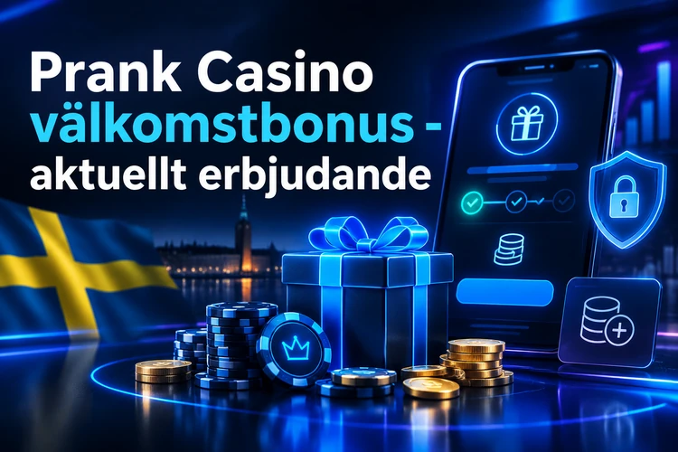 Prank Casino välkomstbonus - aktuellt erbjudande