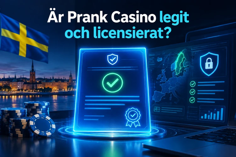 Är Prank Casino legit och licensierat?