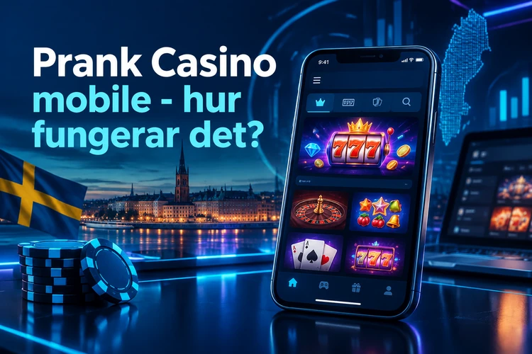Prank Casino mobile - hur fungerar det?