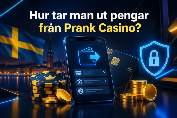 Hur tar man ut pengar från Prank Casino?