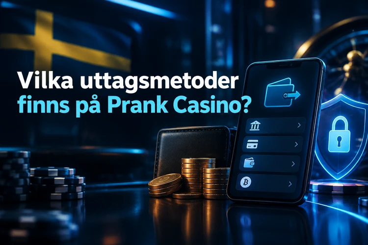 Vilka uttagsmetoder finns på Prank Casino?